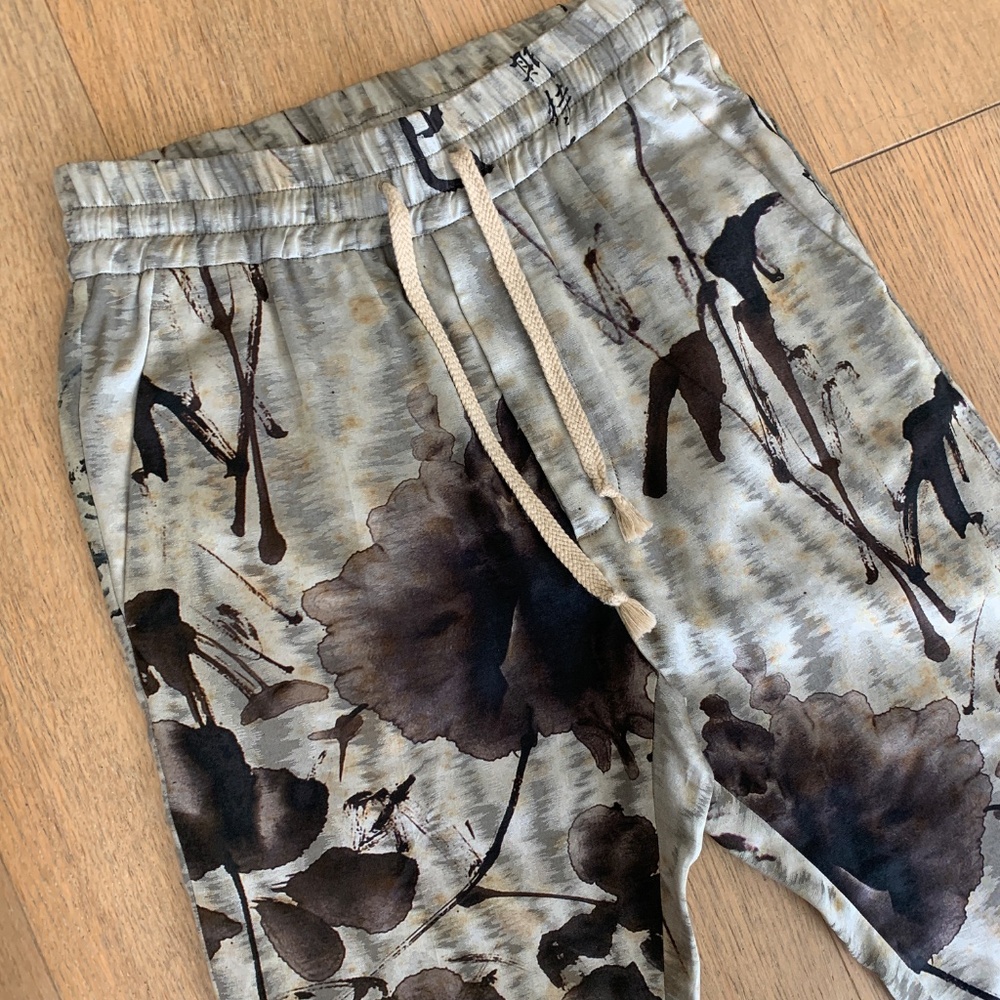 Vivienne Westwood Brand New 2019 Brand New Silk Chinese Pants - Insane Print - Picture 12 of 14